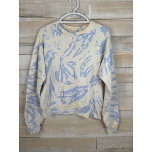 Modcloth Rush of Style Tie Dye Sweatshirt Size M